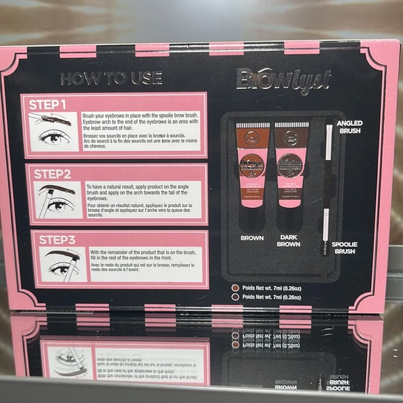 J.cat Beauty ~Browlyst Brow Gel Set ~ BNIB - Picture 3 of 3